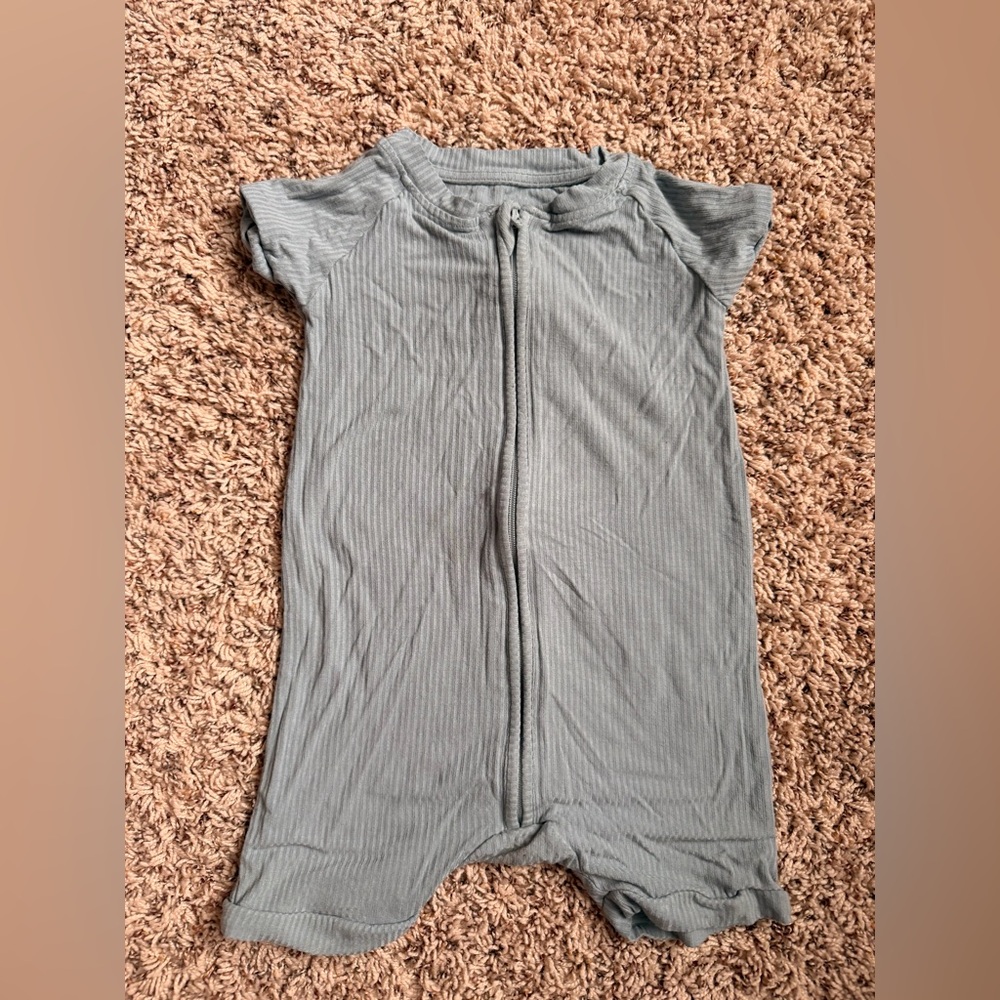 Play by Little Sleepies Dusty Blue Romper